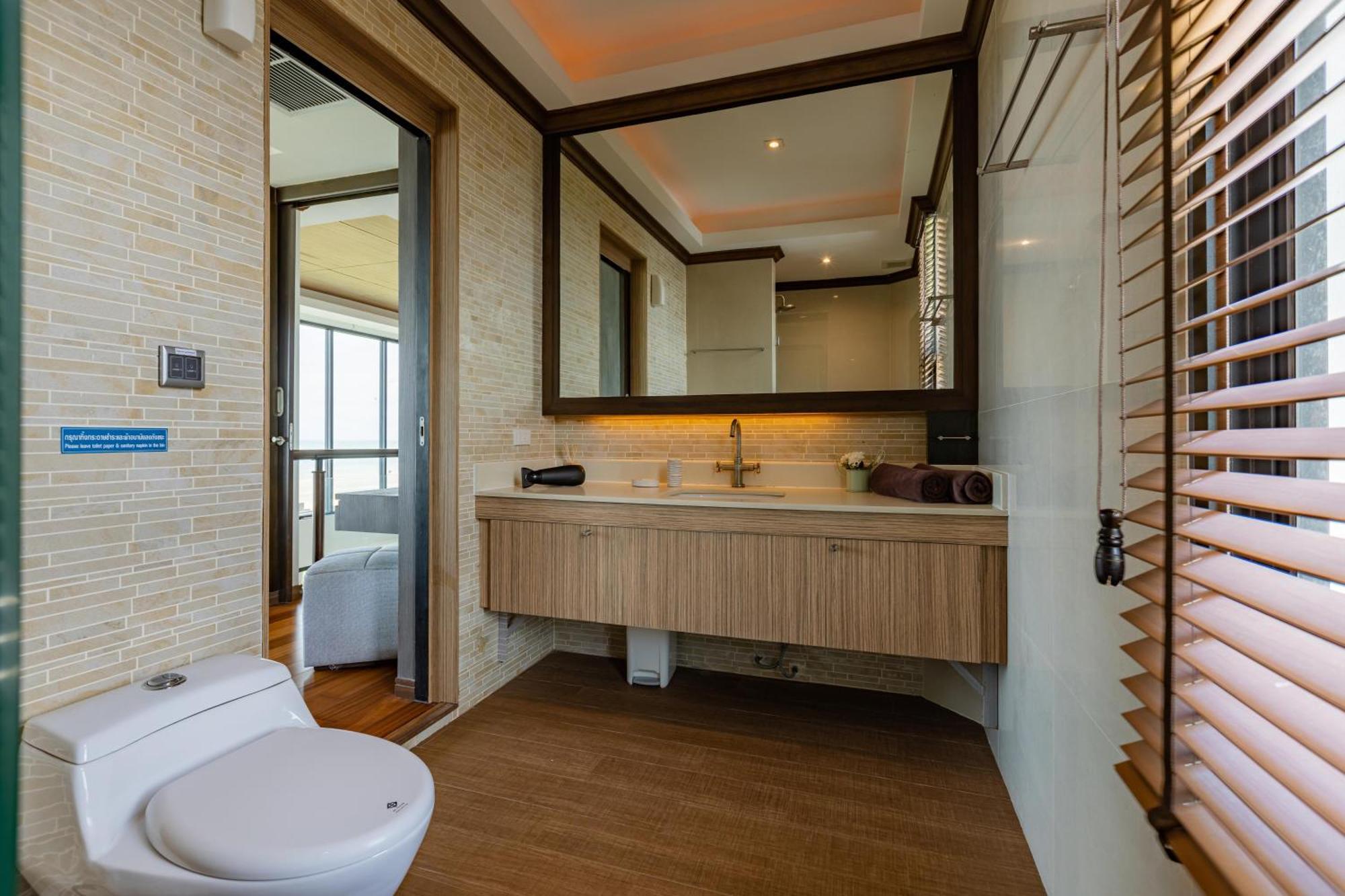 Beachfront Modern 4 Bedroom Pool Villa - Rv HHQ Exterior foto